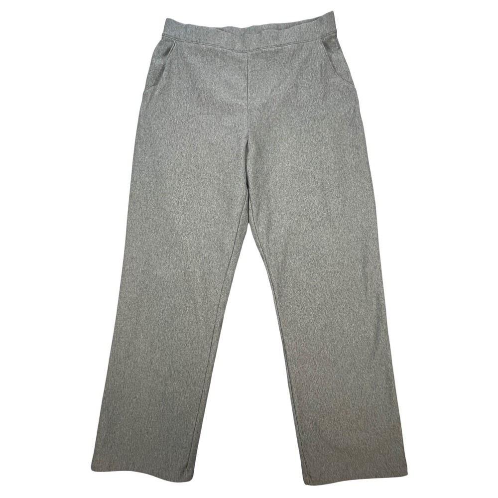 L.L.Bean Gray Perfect Fit Straight Leg Knit Pants Mens Large